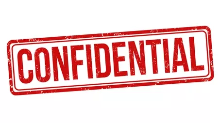 confidentiality privacy lock document secure